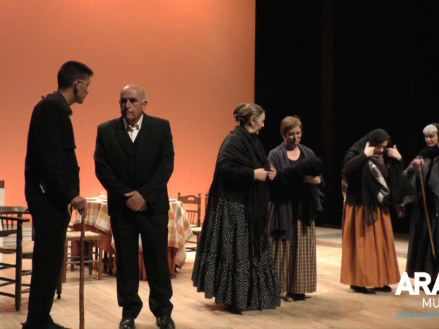 Part de l'assaig de La Dama del Alba de Teló Teatre.
