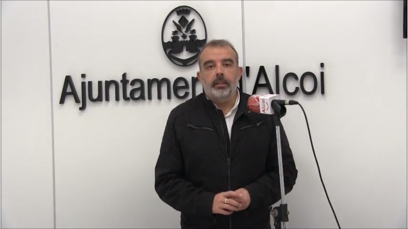 Jordi Martínez, portaveu del PSOE Alcoi