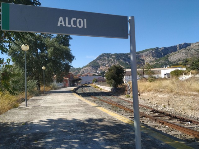 L'estació d'Alcoi