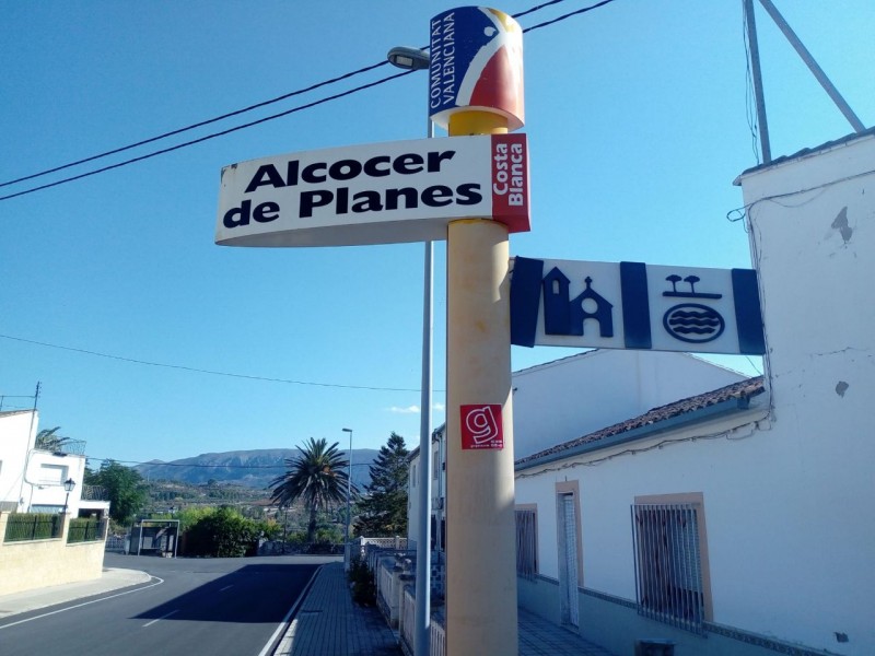 El nom oficial ara per ara és Alcocer de Planes. Imatge facilitada per l'Ajuntament.  