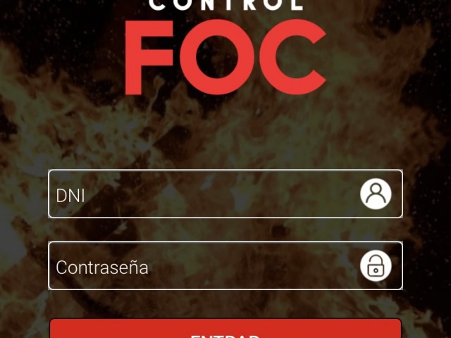 Aplicació Control Foc
