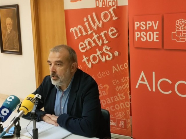 Jordi Mart&iacute;nez vol repetir com a secretari general dels socialistes alcoians