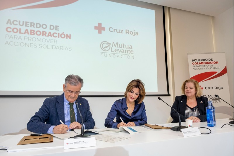 Colaboració entre Creu Roja i Fundación Mutua Levante / FML