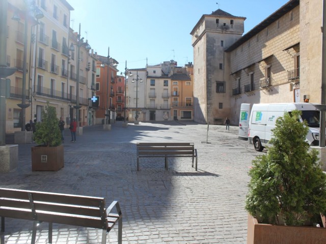 El mercat s'instal·larà a les portes del Palau Comtal. 
