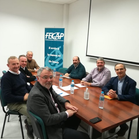 Reunió d'Associacions Comarcals i Intersectorials a Segorbe.