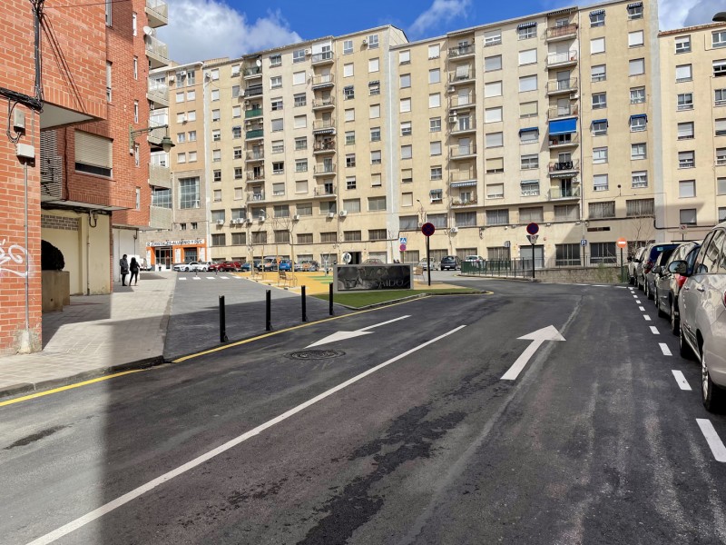 Plaça Benissaidó a falta de la lluminària / Ajuntament