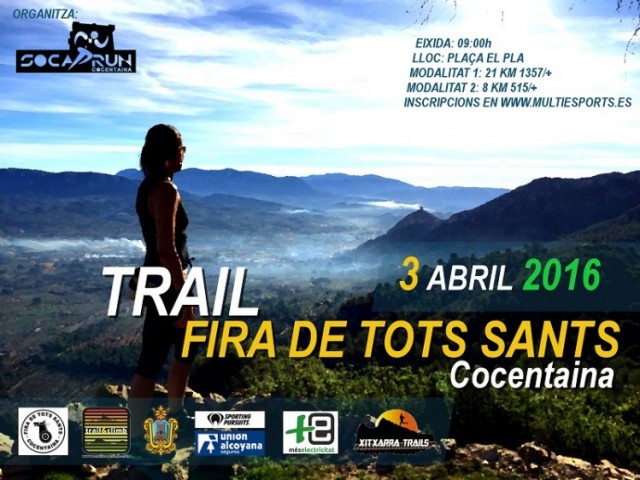 Cocentaina organitza el primer Trail Fira Tots Sants 