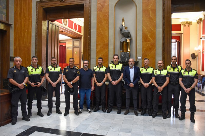 La Policia Local incorpora huit nous agents