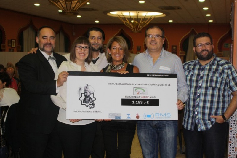 Els Samarita lliuren tot el recaptat a ASFIAL/Samarita