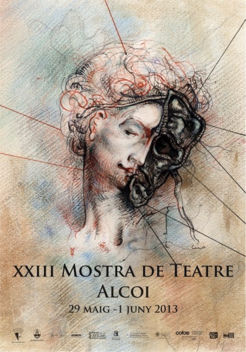 Orfeo Soler ha estat l'encarregat d'elaborar el cartell de la Mostra 2013./ AM