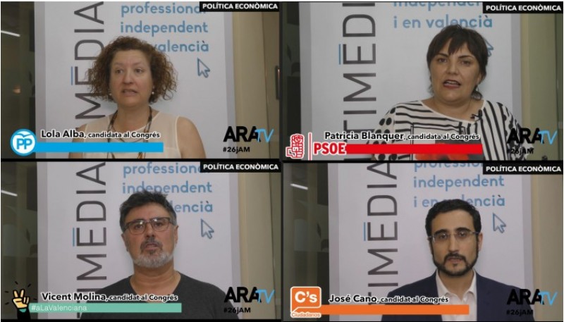 Els quatre partits ens parlen de política ecnòmica