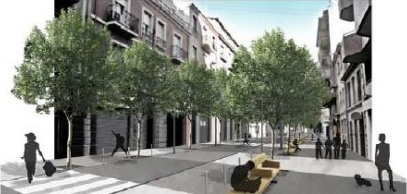 Les obres per remodelar Entença començaran en menys d'un mes, segons la previsió de l'Ajuntament