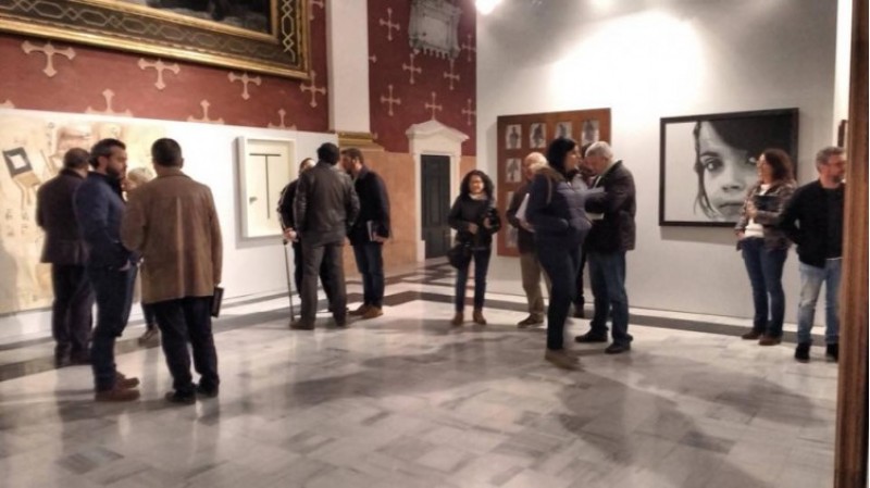 580 visites rep l'exposició 'La Col·lecció: Una visió Contemporània la Capella de l’Antic Asil d'Alcoi / Ajuntament d'Alcoi