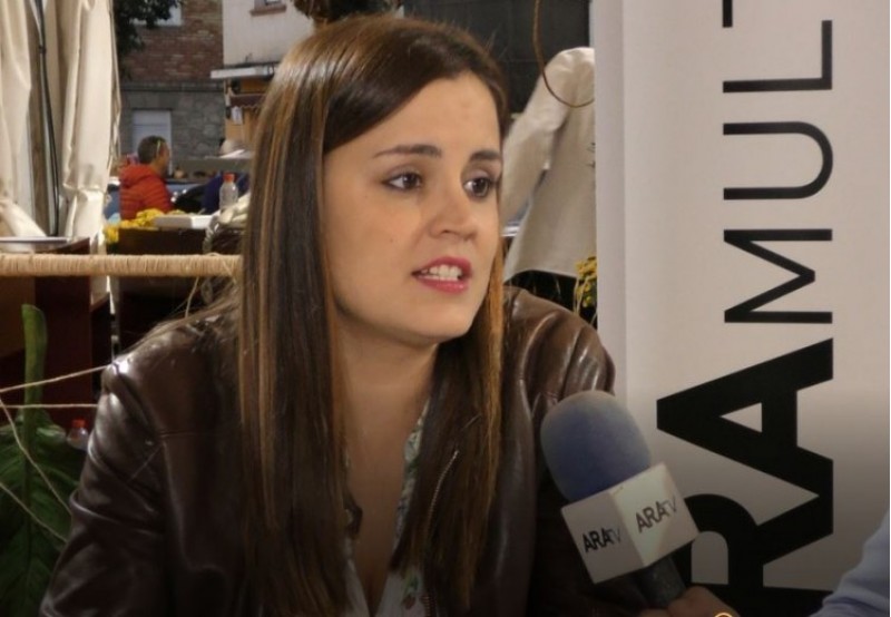 Mariona Carbonell en l'entrevista