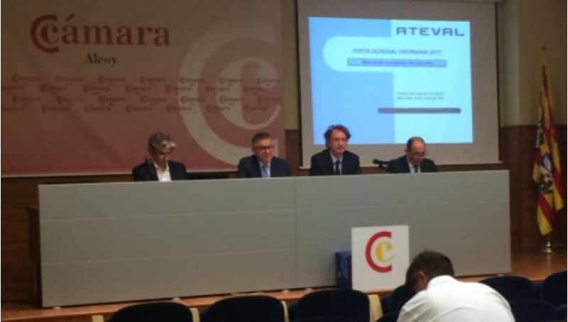 Junta d'ATEVAL a la Cambra de Comerç d'Alcoi / ATEVAL