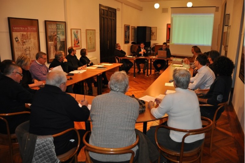 Dijous es va celebrar l'última Mesa de Ciutat al Centre Cultural./ AM