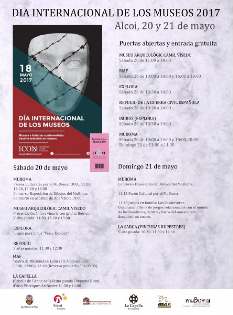 Alcoi celebra el dia dels Museus amb portes obertes, visites guiades i activitats familiars