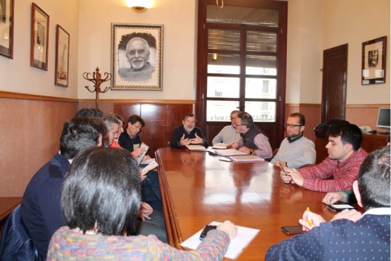 Reunió de la comissió d'arbitratge de l'ordenança de terrasses/Aj