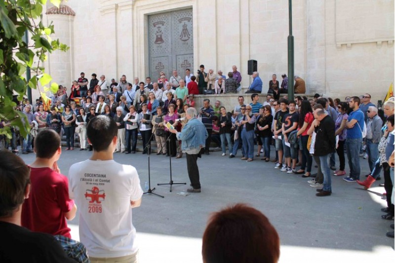 L'acte d'homenatge a Joan Valls va aprofitar per reivindicar la seua figura com a 'Escriptor de l'any' de l'AVL./ LV