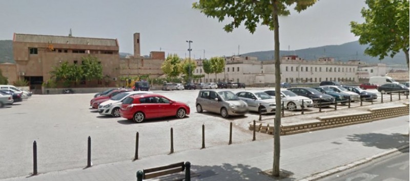 La plaça d'Al-Azraq, imatge de google maps