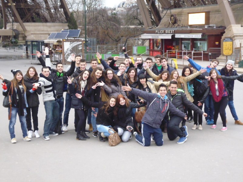 Els alumnes de l'Andreu Sempere a Paris / AM