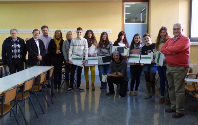 Els alumnes guardonats /AM