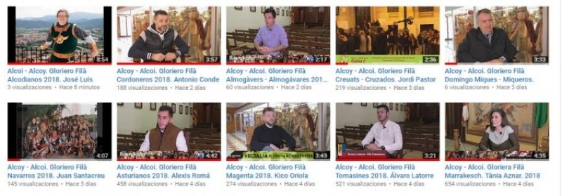 Aquests són els 10 primers gloriers i glorieres d'Alcoi