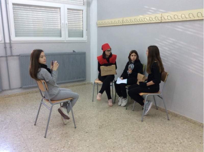 Els alumnes treballen en l'audiovisual