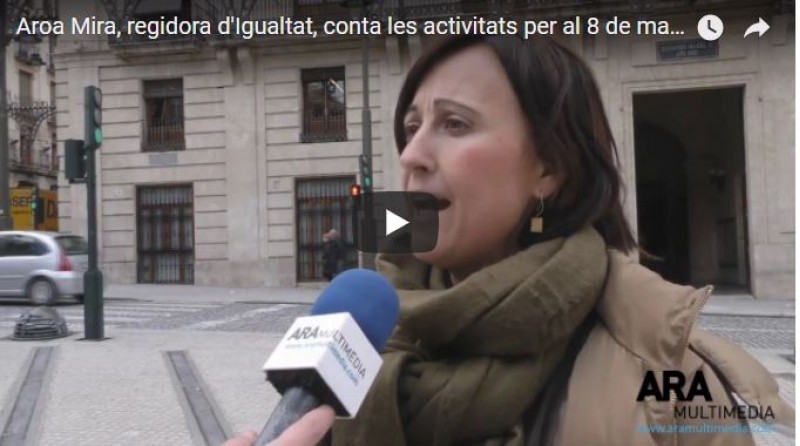 Aroa Mira, regidora d'Igualtat a l'Ajuntament d'Alcoi: 