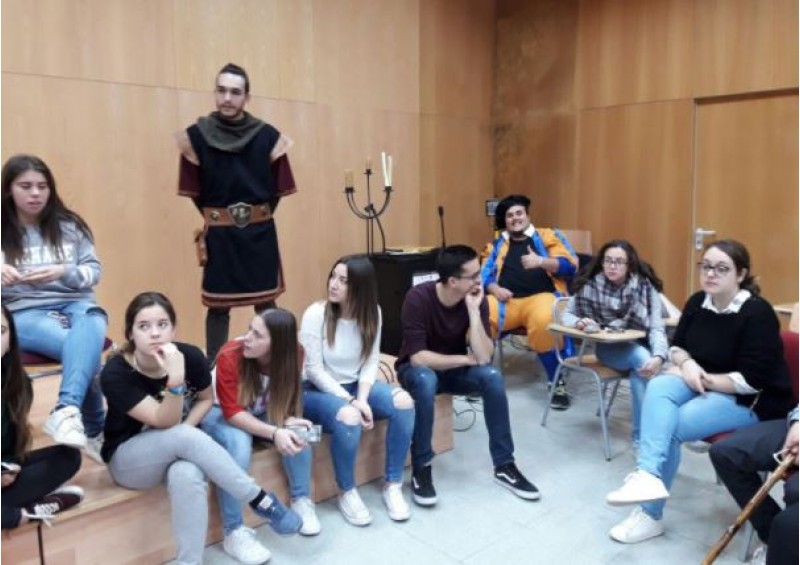 Lectura del Tirant al CIP FP Batoi / AM