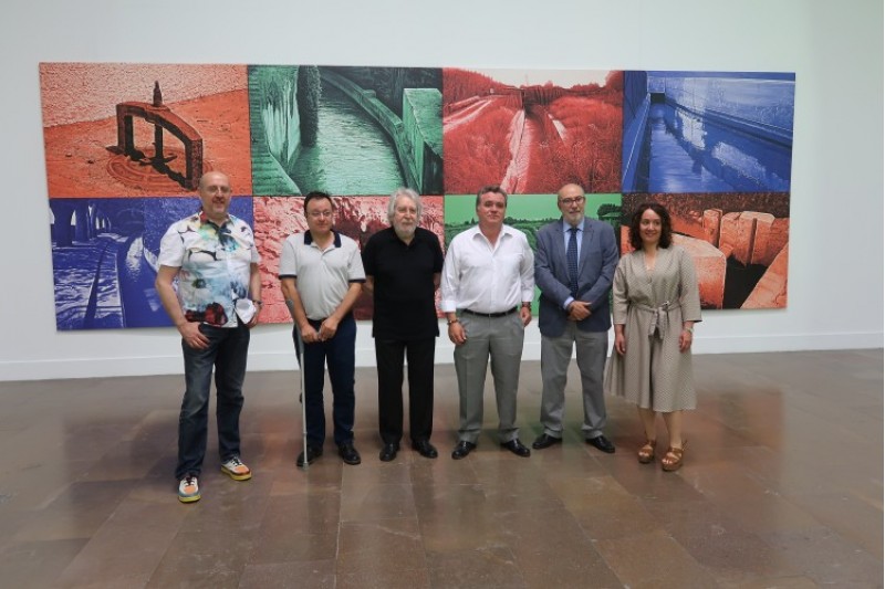A través d'una exposició de l'artista alcoià Antoni Miró, la Generalitat reivindica un Tribunal de les Aigües del segle XXI / GVA
