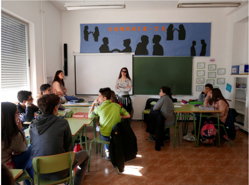 Avanzar contínua sensibilitzant als alumnes sobre l'Accessibilitat Universal