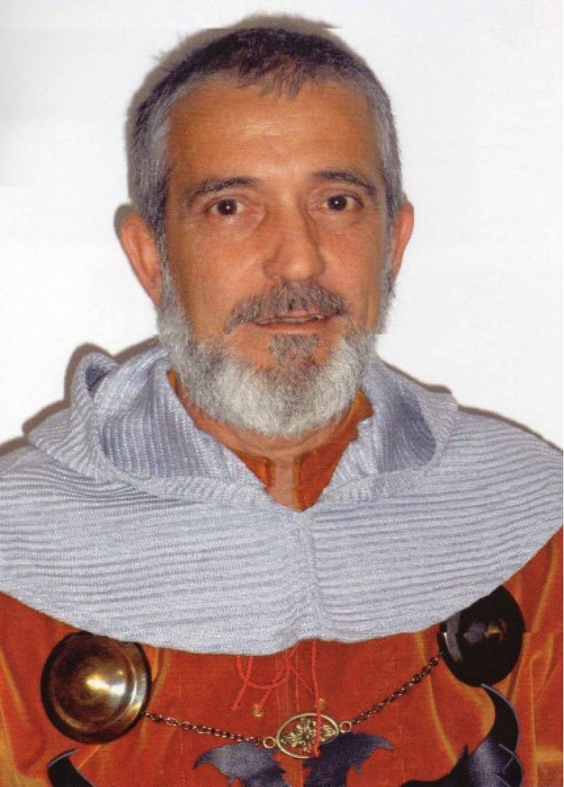 Carlos Torrecillas, Abanderat Cristià 2012 per la Filà Creuats./ AM