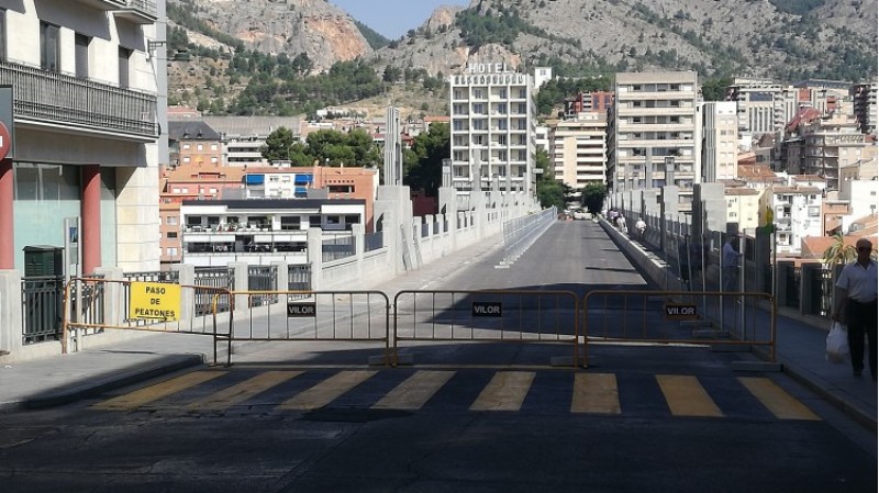 El pont de Sant Jordi, tancat al trànsit des del 26 de juny