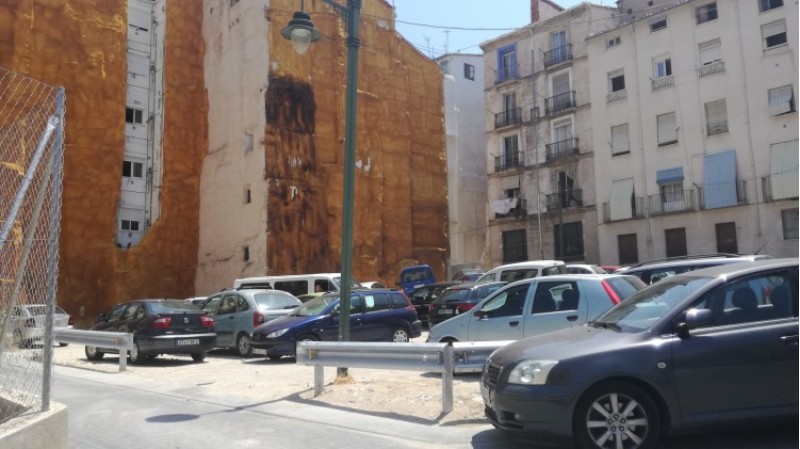 Un dels solars als que es refereix Ciutadans Alcoi