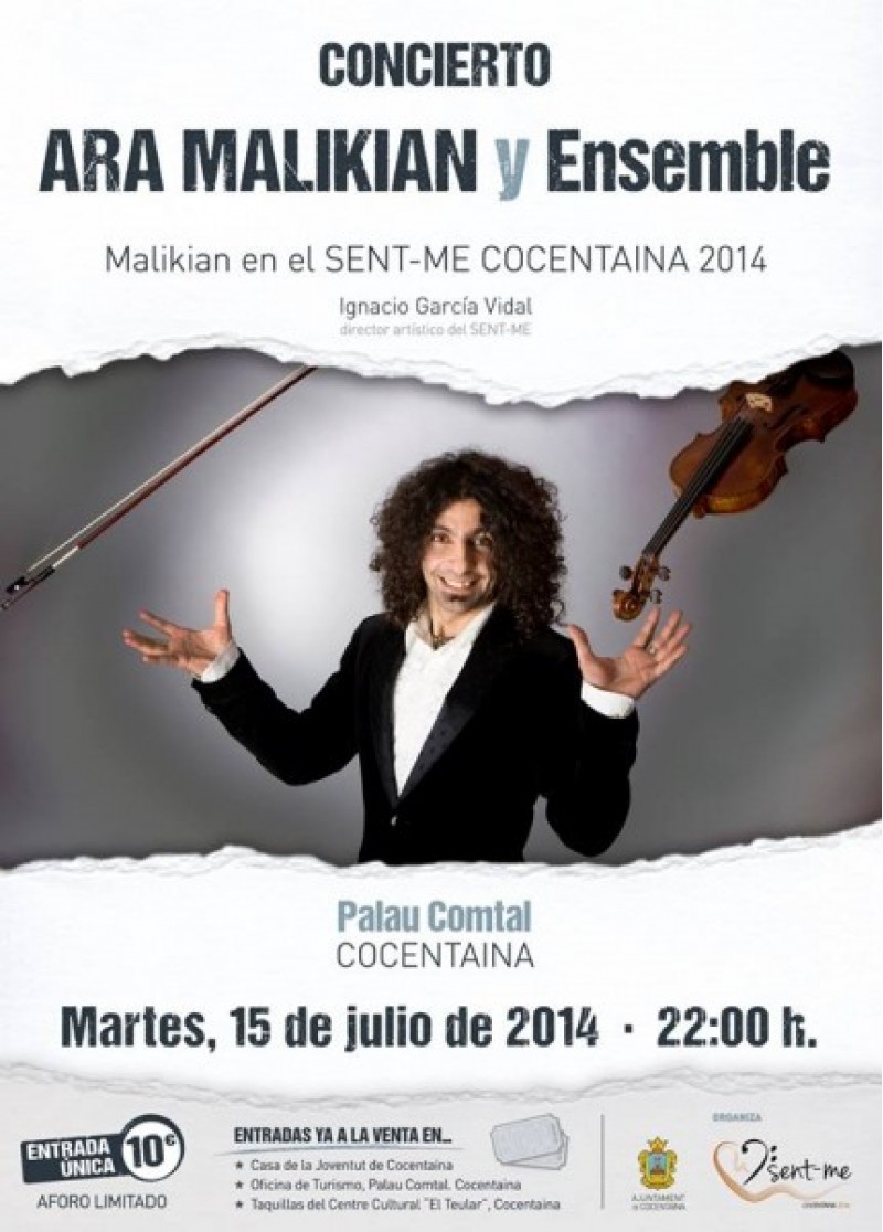 Cartell de l'actuació de dimarts /AM