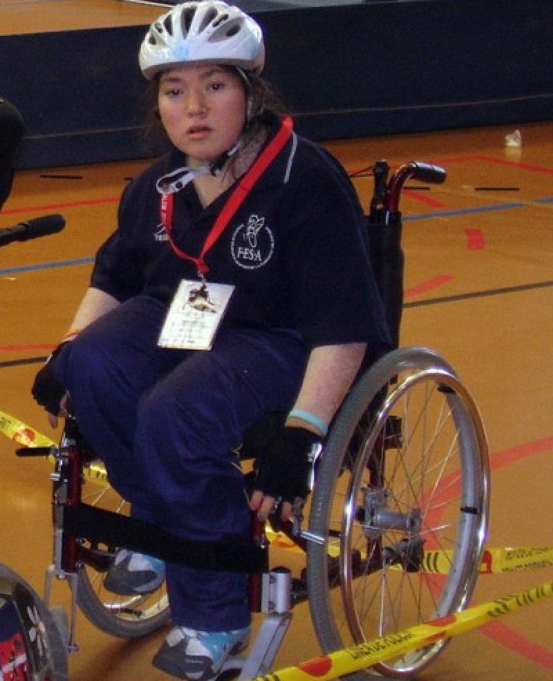 Silvia Vicent és la Millor Esportista contestana de 2014./ AM