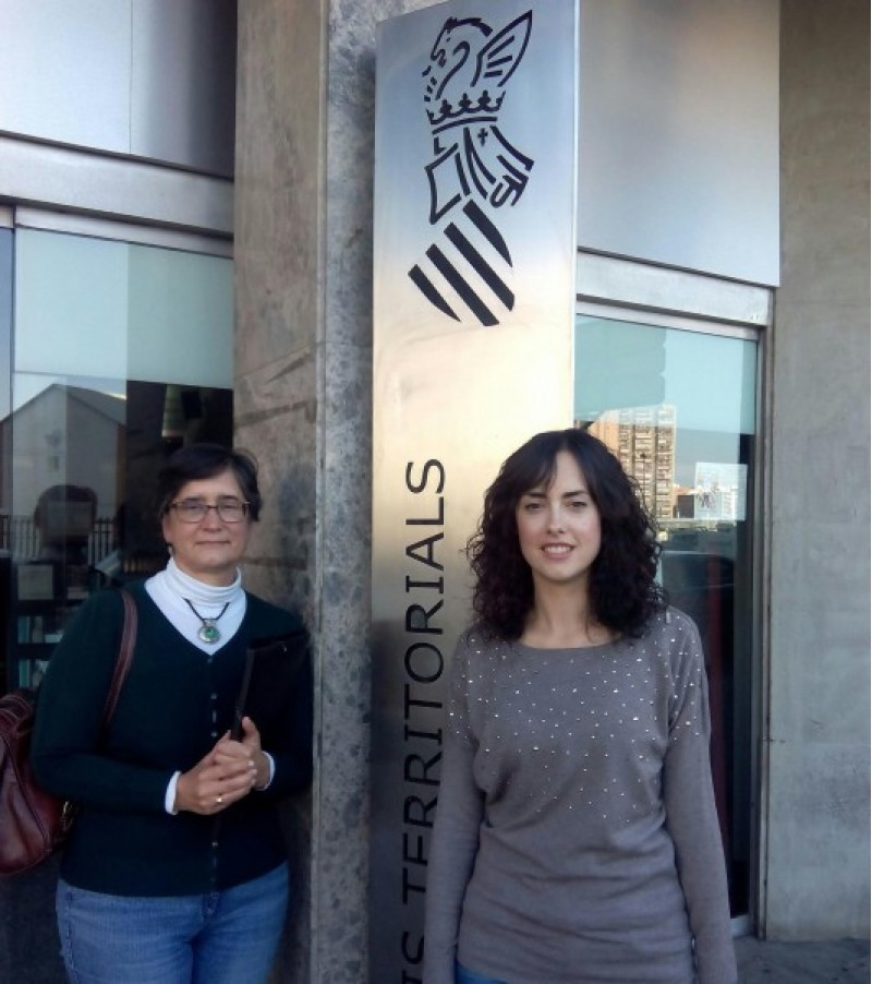 Alcaldessa i tècnica de patrimoni van mantenir una reunió amb responsables territorials de Cultura./ AM