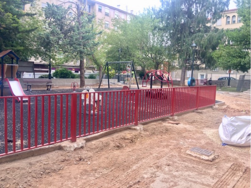 Comencen les millores en el parc de la Font de l'Horta d'Alcoi / Ajunt. Alcoi