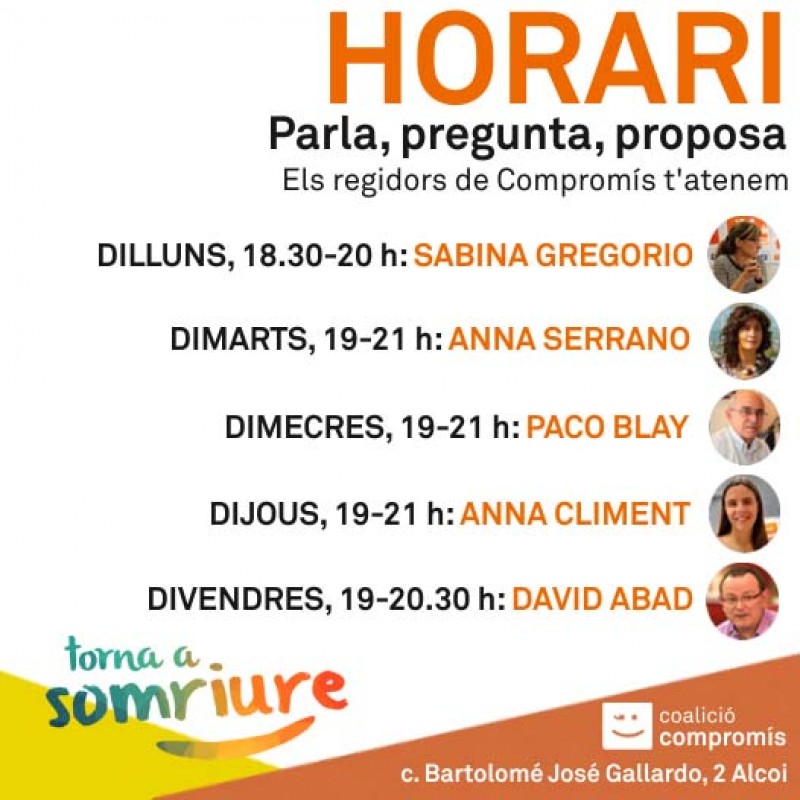 Compromís obri la seua a la consulta ciutadana