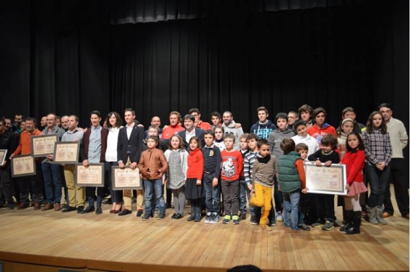 Els premiats a la Gala de l'Esport de la temporada passada / R. Lledó