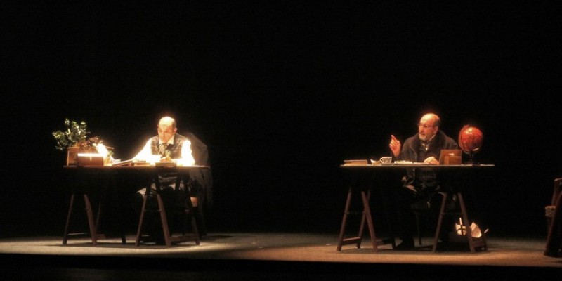 'Darwin' ha estat una de les més aclamades de la Mostra de Teatre d'Alcoi./ AM