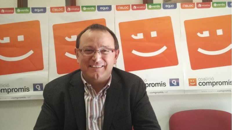 David Abad, portaveu de Compromís a l'Ajuntament d'Alcoi/AM