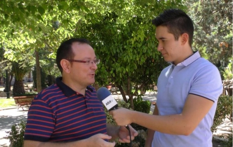 David Abad durant l'entrevista / AM