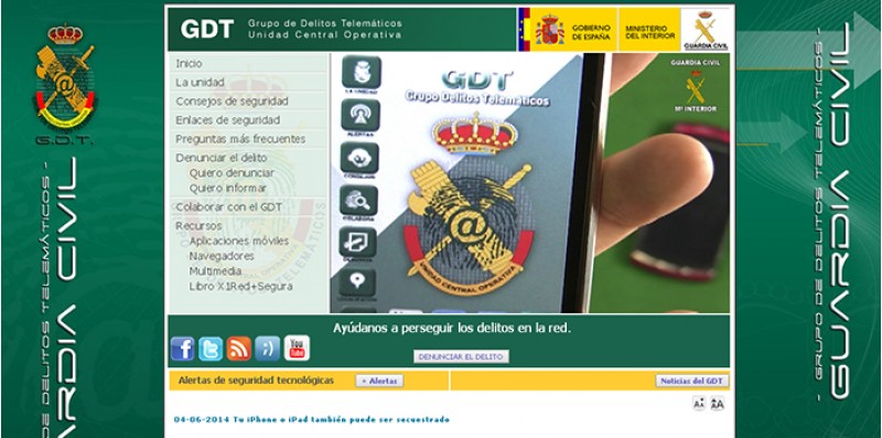 Detingudes quatre persones per un ciberdelicte a una empresa de Banyeres de Mariola / gdt