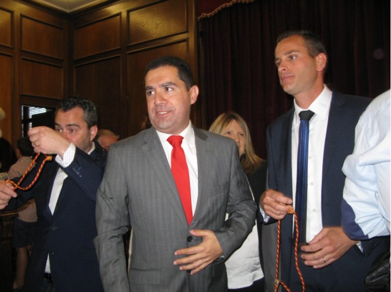 Toni Francés. Alcalde d'Alcoi