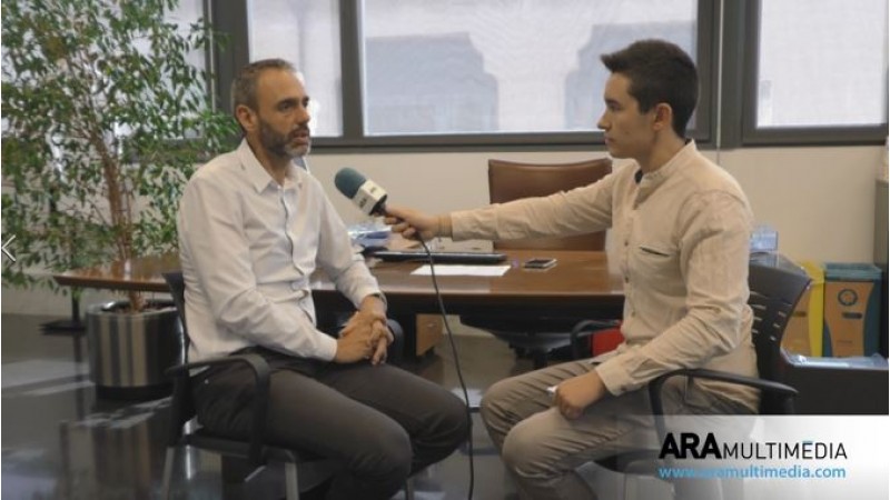 Juan Ignacio Torregrosa durant l'entrevista / AM