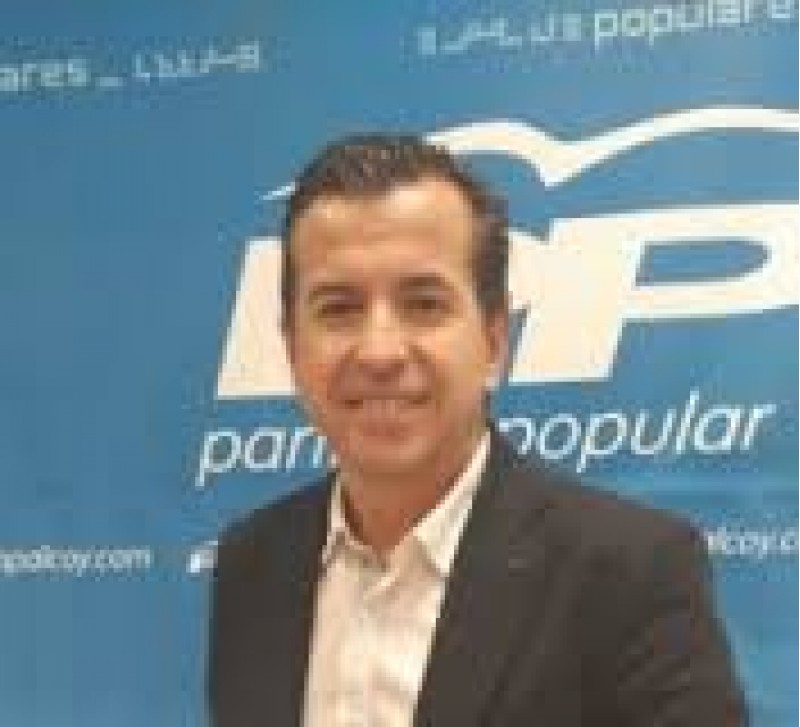 rafa Miró, portaveu del PP d'Alcoi/AM
