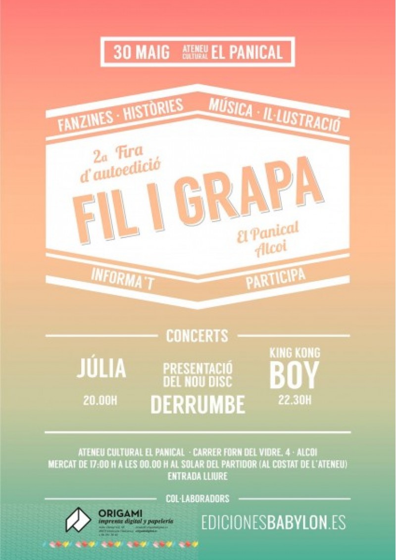 Cartell de l'edició./ AM
