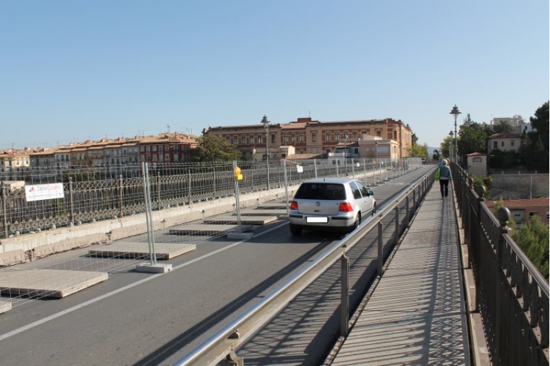 El Viaducte d'Alcoi, tancat de nou al trànsit de dimecres 18 al divendres 20 d'octubre en direcció d'entrada al centre